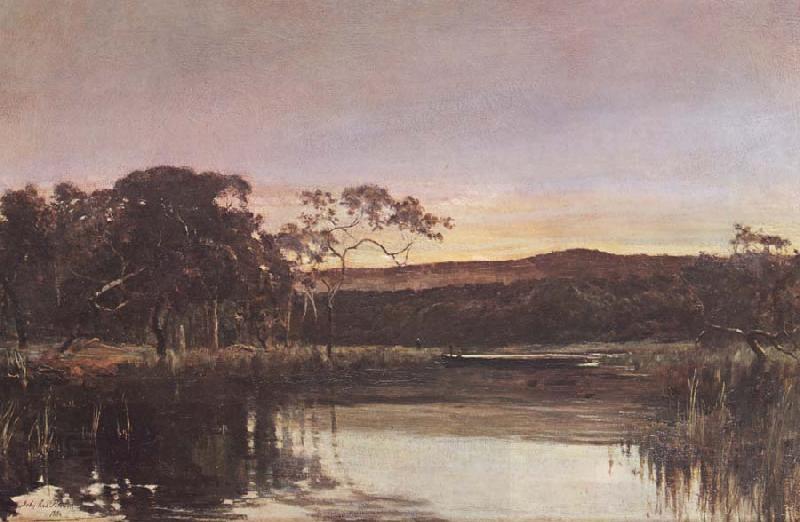 John Ford Paterson Sunset,Werribee River China oil painting art